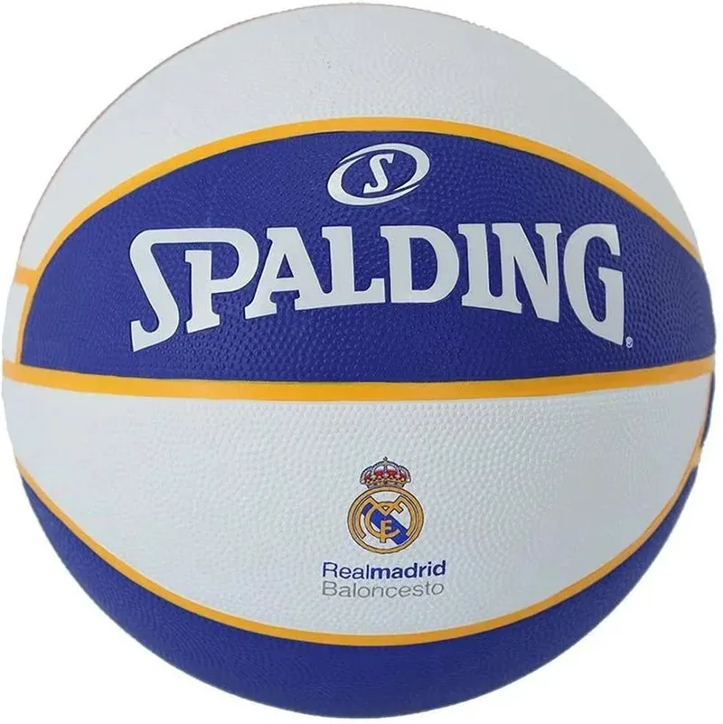 ΜΠΑΛΑ SPALDING EUROLEAGUE TEAM REAL MADRID ΛΕΥΚΗ/ΜΠΛΕ (7)