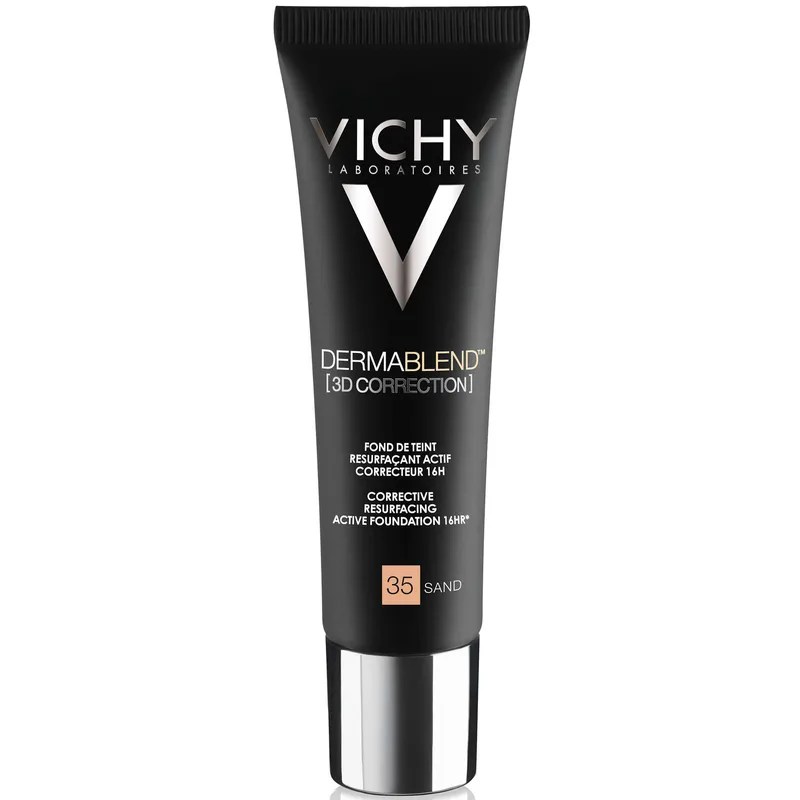 Vichy Dermablend 3D Make Up Διορθωτικό Μέικαπ Υψηλής Κάλυψης & Μεγάλης Διάρκειας για Λιπαρές Επιδερμίδες με Τάση Ακμής 30ml