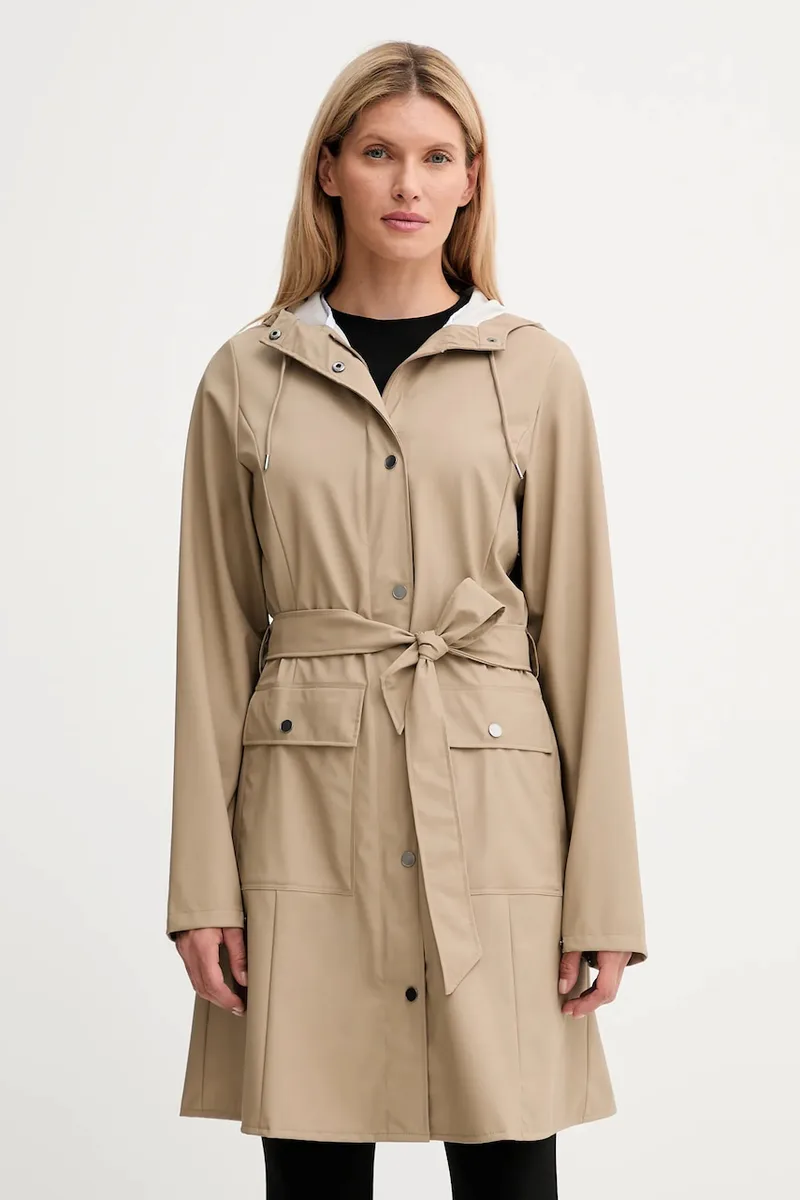 Μπουφάν Rains 18130 Curve Long Jacket