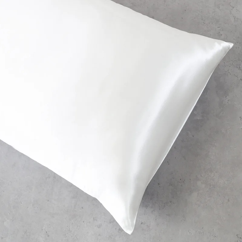 Μεταξωτή Μαξιλαροθήκη (50x70) Silk Sleep White, Rythmos Home