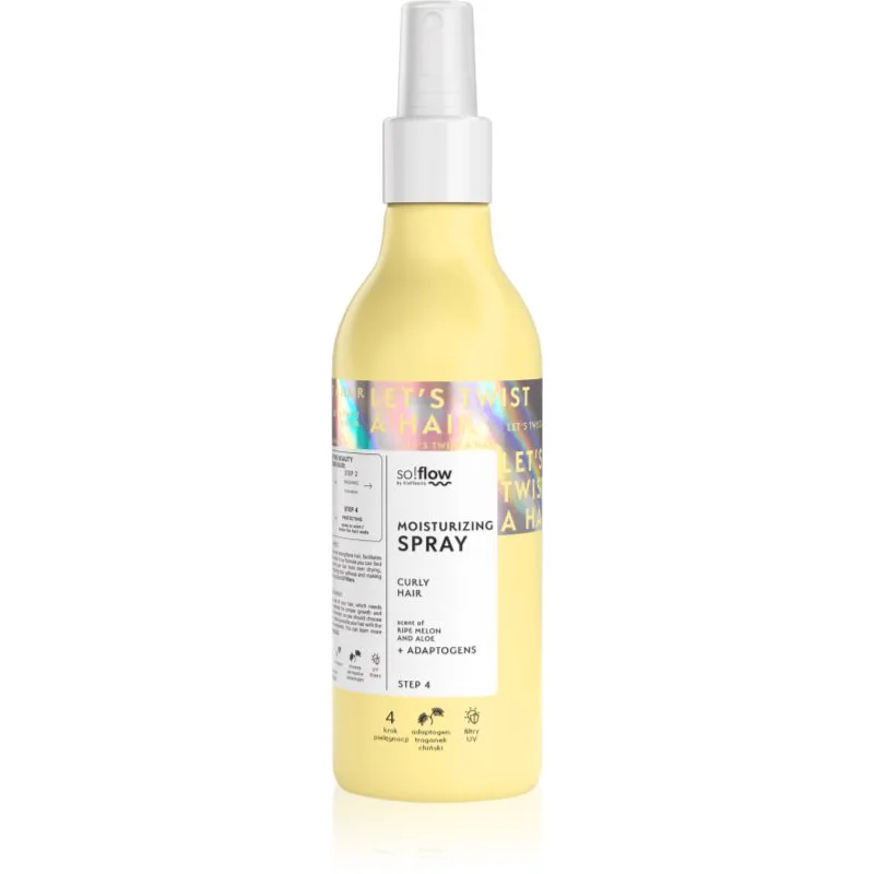 so!flow Curly Hair Nourishing Spray σπρέι χωρίς ξέβγαλμα για σγουρά μαλλιά 150 ml