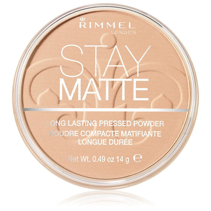 Rimmel Stay Matte πούδρα απόχρωση 004 Sandstorm 14 γρ