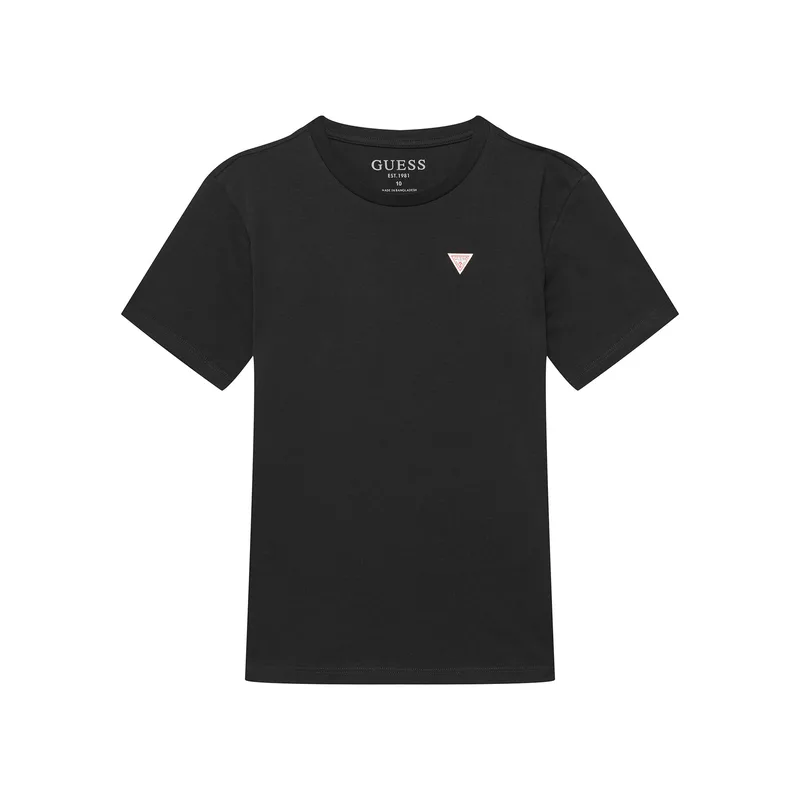 Guess T-Shirt L5YI38 K5M20 Μαύρο Regular Fit