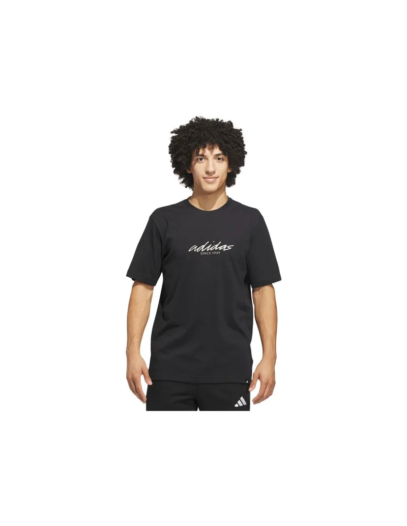 Men's adidas Color Connect Graphic Tshirt black KE1316