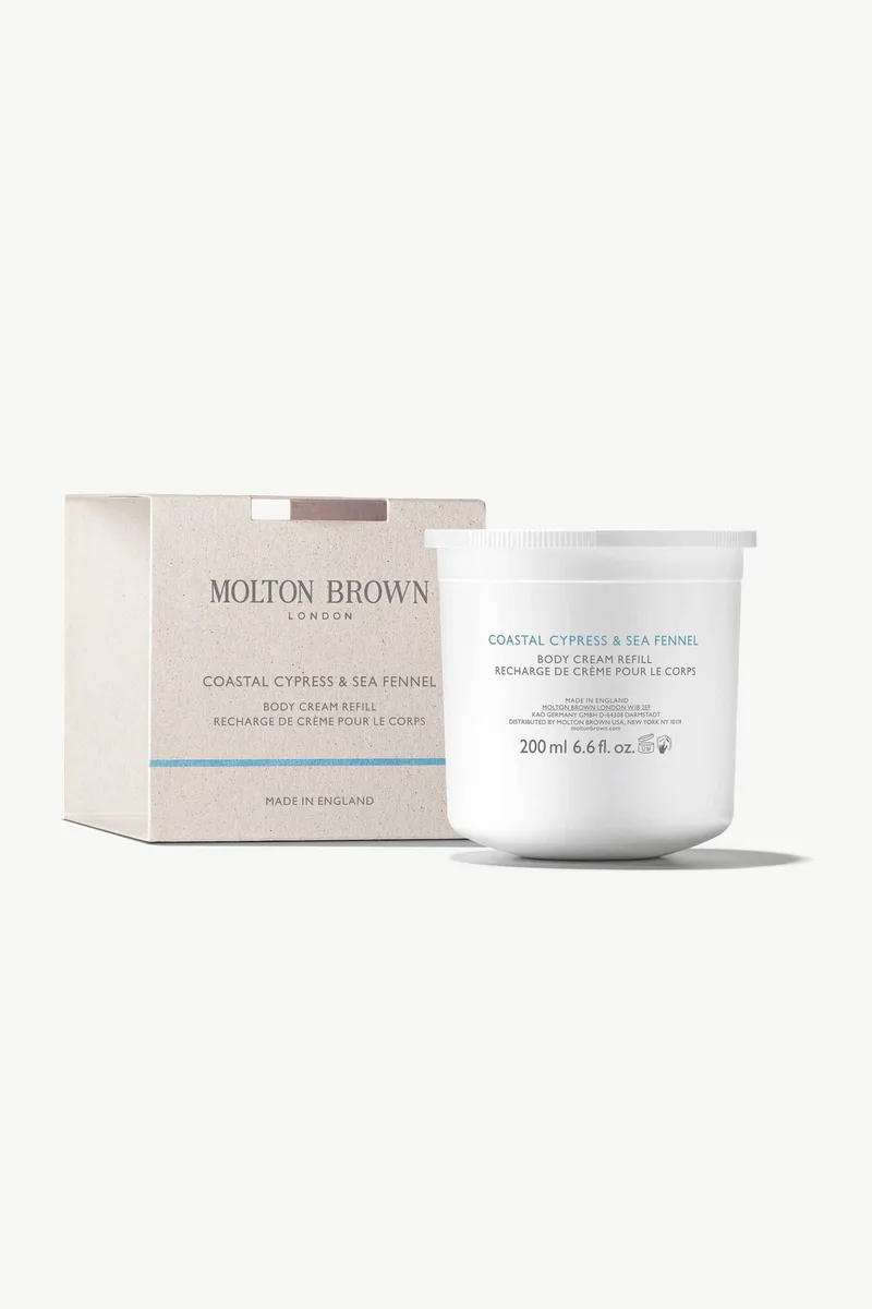 Molton Brown Coastal Cypress & Sea Fennel Body Cream Refill 200 ml - 5111342