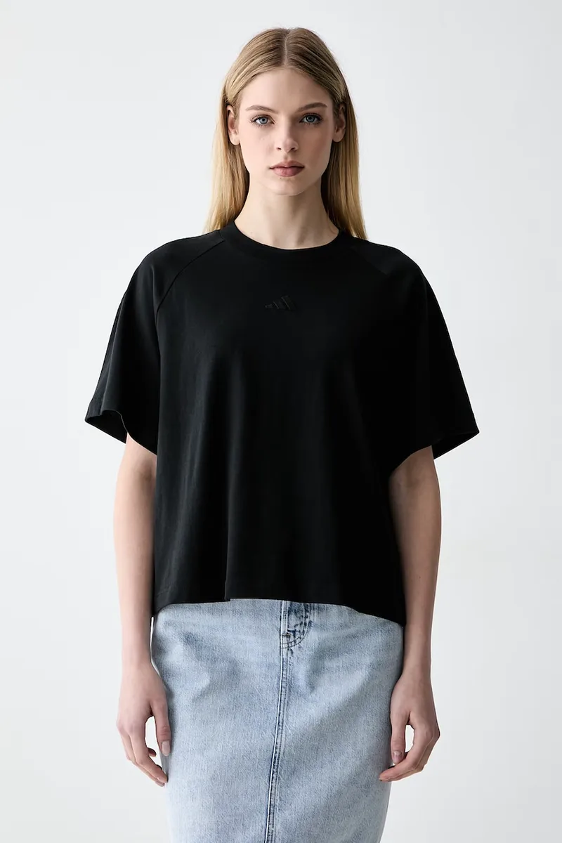 adidas oversize t-shirt γυναικείο βαμβακερό