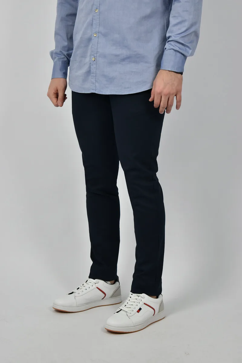 GioS Παντελόνι Chinos - Σκούρο μπλε - 6710