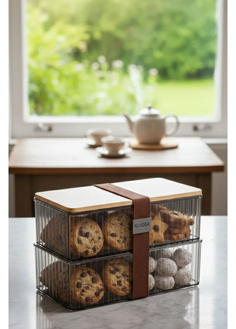 Kitchen Storage Boxes - Σετ Κουτί Αποθήκευσης 3 τμχ Heritage