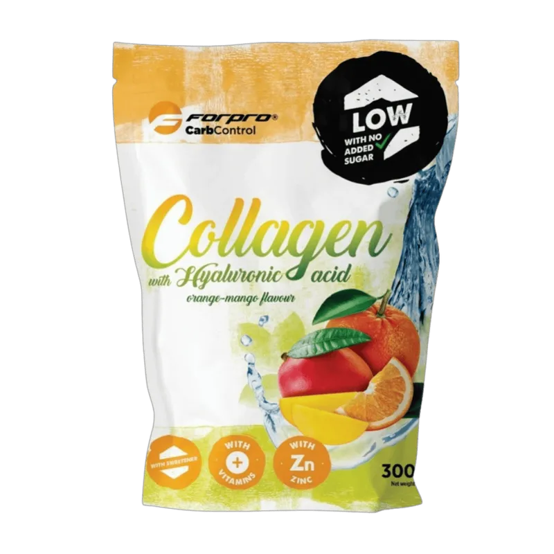 Collagen with Hyaluronic Πορτοκαλί Mango 300gr