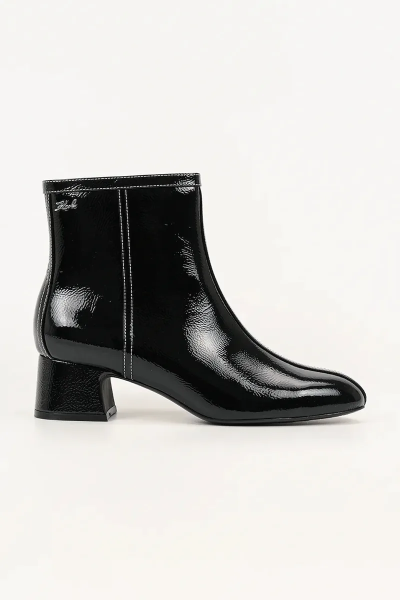 Δερμάτινες μπότες Karl Lagerfeld BONNIE