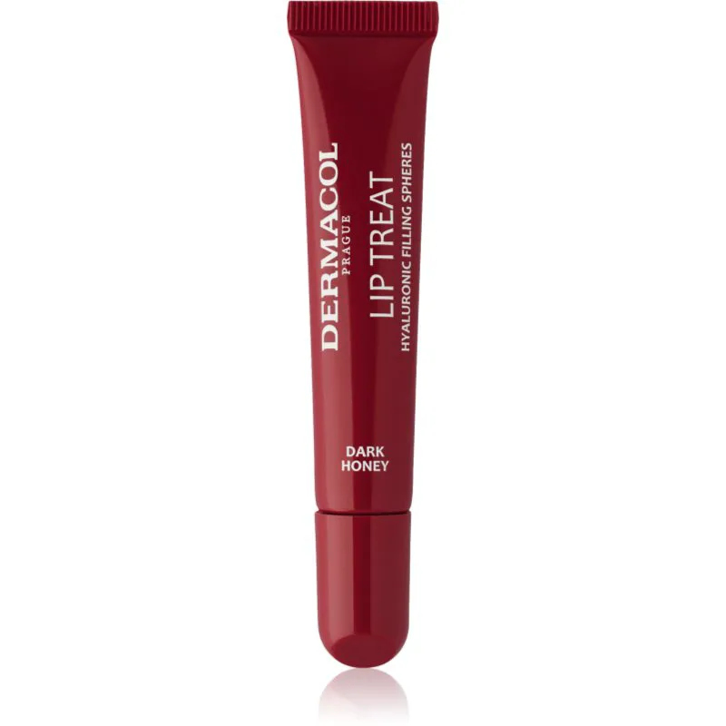 Dermacol Lip Treat ενυδατικό λιπ γκλος απόχρωση 10 Dark Honey 10 ml