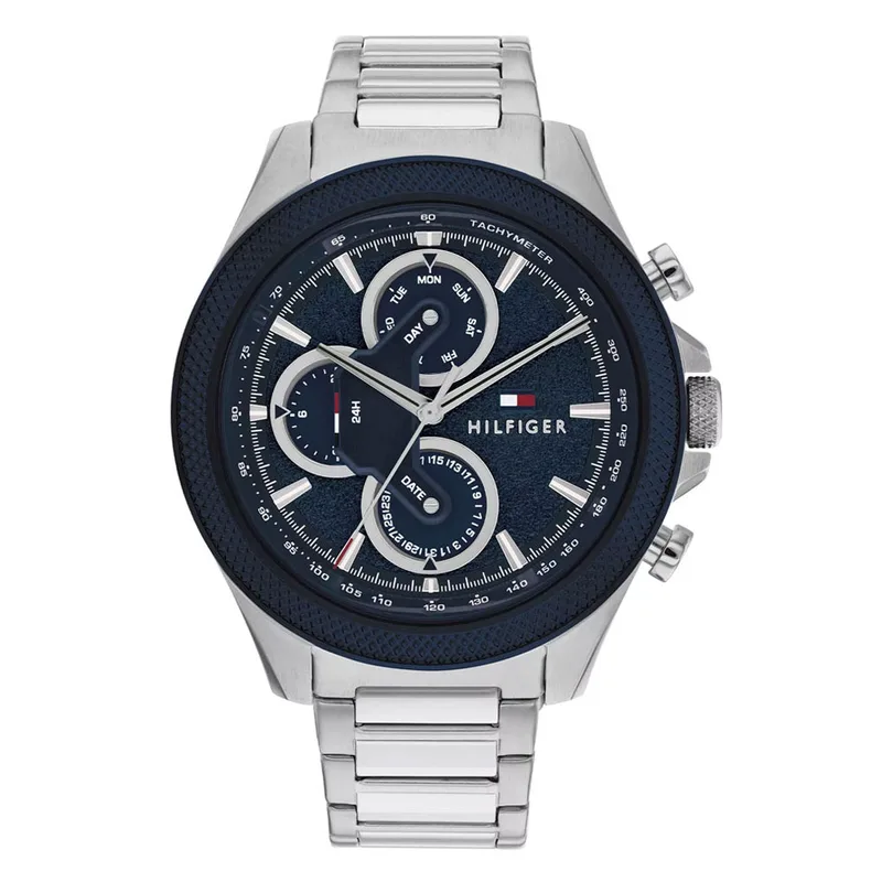 TOMMY HILFIGER Clark Silver Stainless Steel Bracelet 1792080