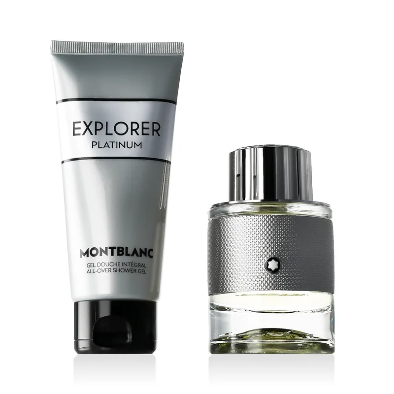 Montblanc Explorer Platinum EDP 60 ml + SG for Body & Hair 100 ml (man) 1 pcs
