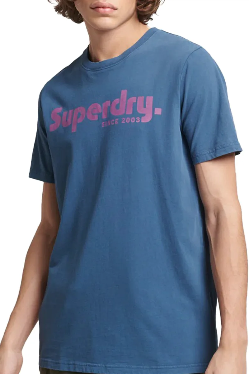 Μπλούζα Κοντομάνικη Superdry D2 Ovin Vintage Terrain Classic M1011579A-92N Ανδρικό
