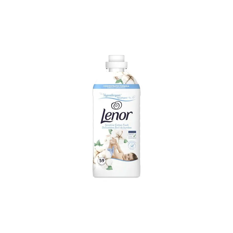 Lenor Μαλακτικό Ρούχων Sensitive 59μεζ.