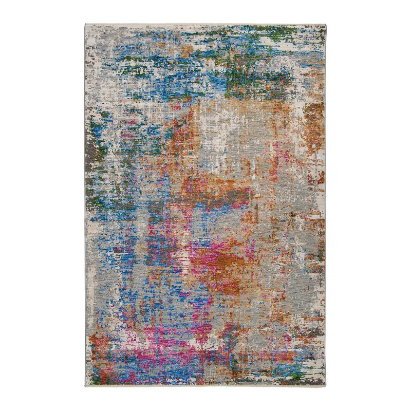 Χαλί (140x200) Βιοκαρπέτ Sonoro KI/30A L.Grey/Blue