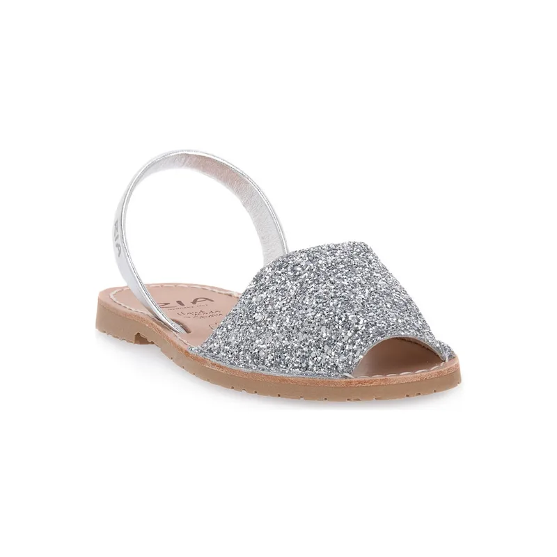 Σανδάλια χωρίς τακούνι Rio Menorca RIA MENORCA GLITTER C1 PLATA