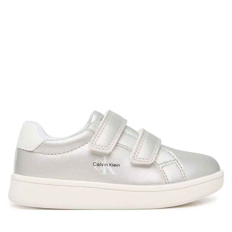 Αθλητικά Calvin Klein Low Cut Velcro V1A9-83205-0376 M Ασημί