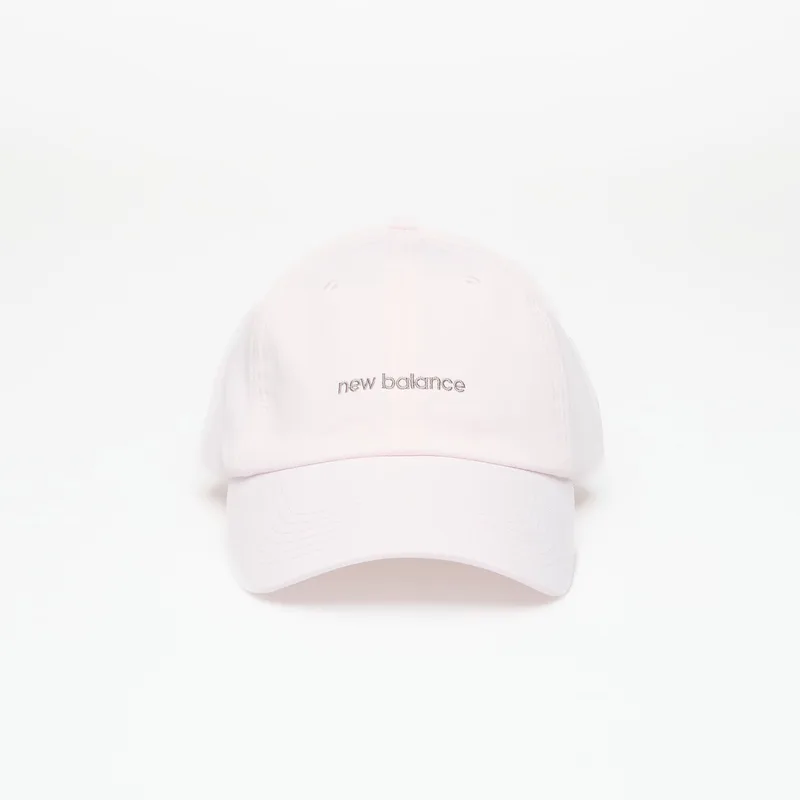 Cap New Balance Women's 6 Panel Linear Logo Hat Ροζ Salt Universal