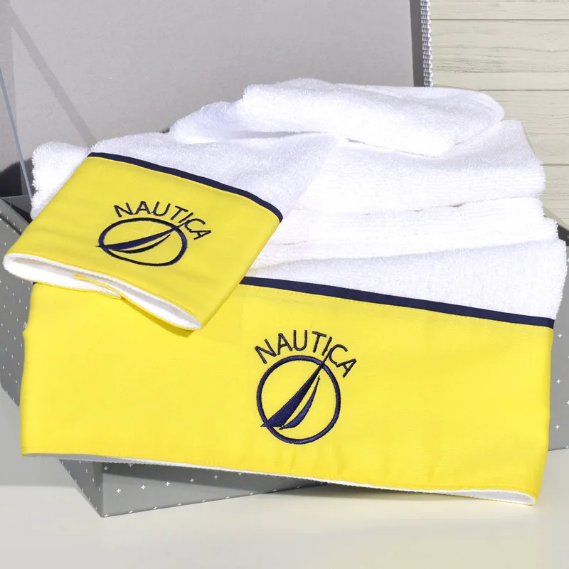 Παιδικές Πετσέτες Σετ 2τμχ Nautica 917 Class Yellow