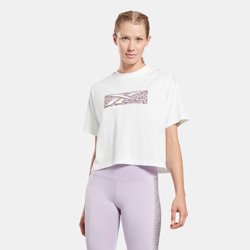 Reebok Sport Training Essentials Graphic Γυναικείο T-Shirt (9000136388_1539)