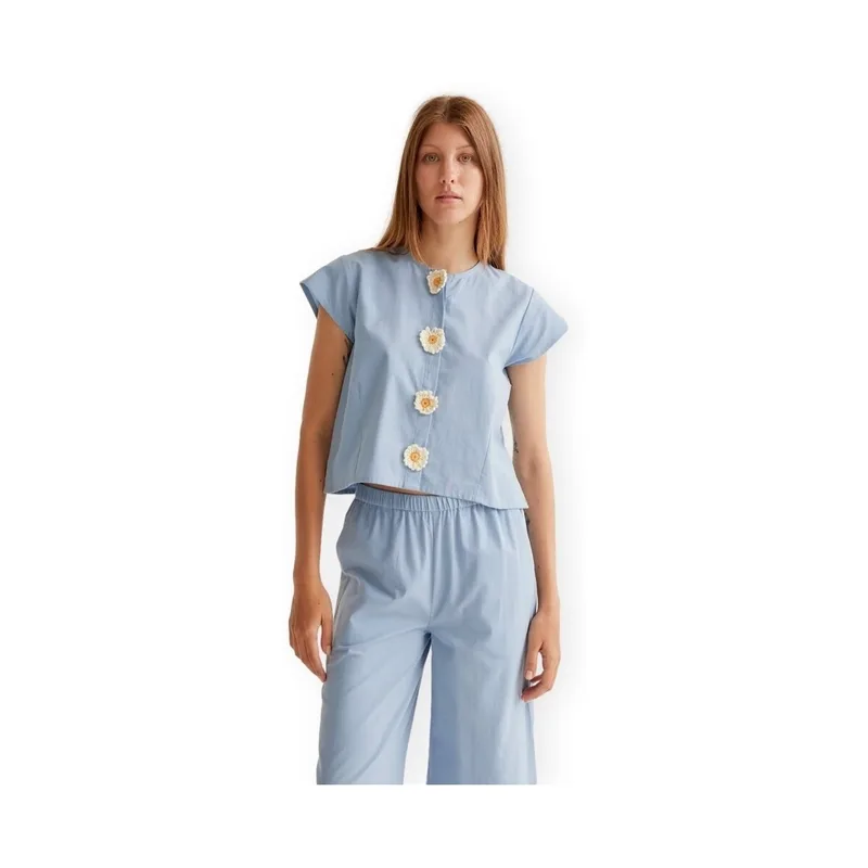 Μπλούζα Compania Fantastica COMPAÑIA FANTÁSTICA Shirt 43017 - Light Blue