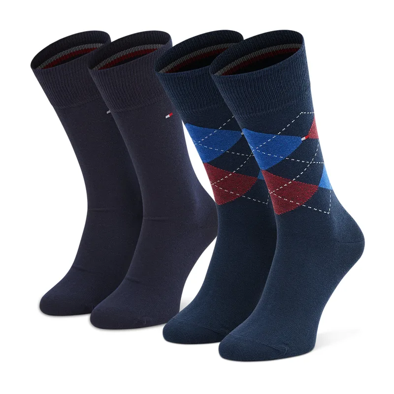 Κάλτσες μακριές Tommy Hilfiger 100001495 Σκούρο μπλε