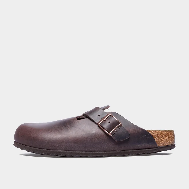 Birkenstock Boston Leather Ανδρικές Παντόφλες (9000240838_71994)
