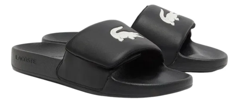 Lacoste Serve Slide Ανδρικές Παντόφλες 51CMA0022-312 Black Μαύρο