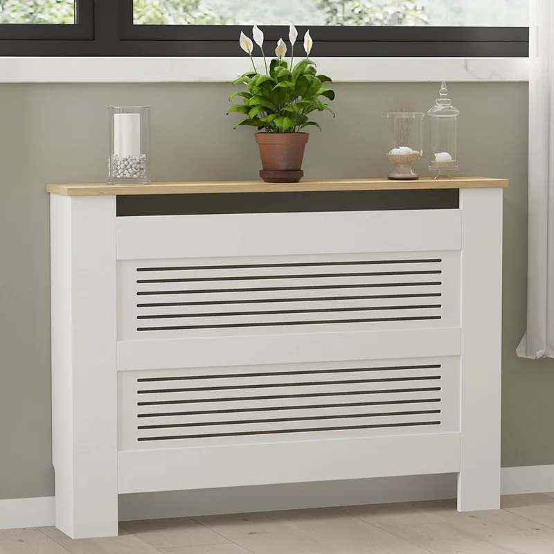 Κάλυμμα Καλοριφέρ Termora - Sapphire Oak, White 835Puq4703 (112x82x30 cm)