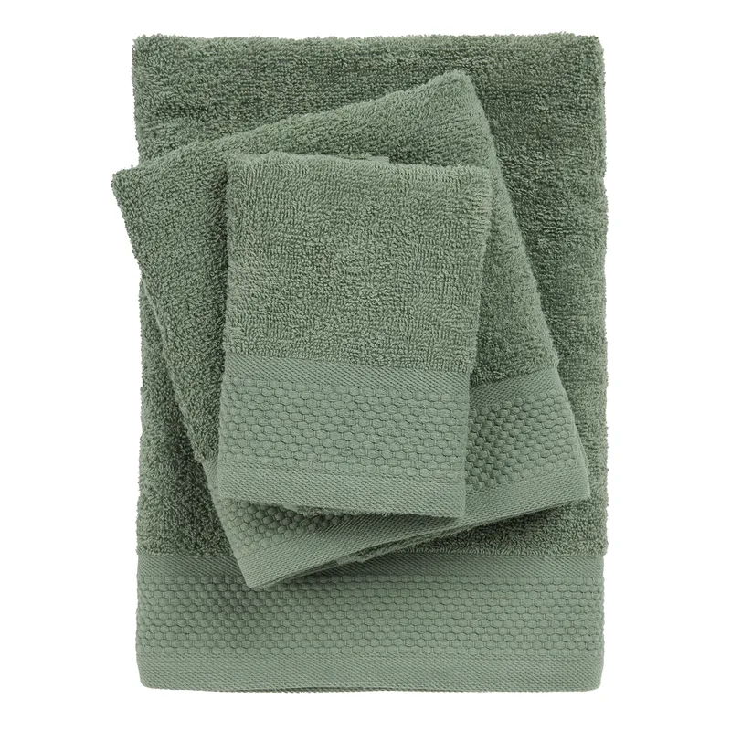 Das home σετ πετσετεσ 3τεμαχιων best 0836 green