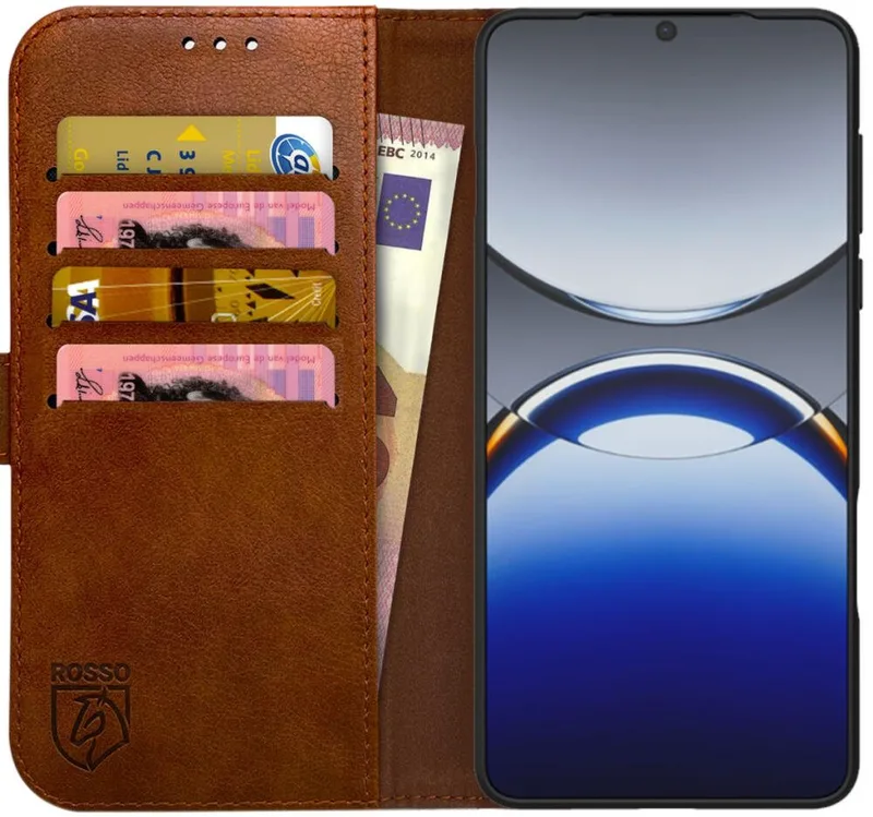 Θήκη Oppo Find X8 Pro Κόκκινο Element PU Πορτοφόλι - Brown (8719246468582)
