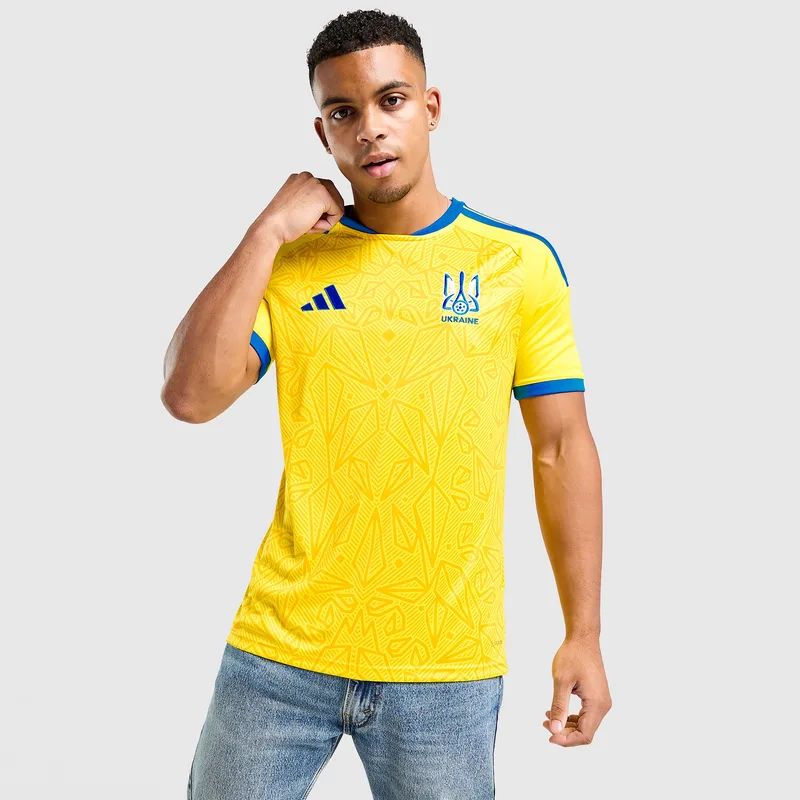 adidas Εθνική Ουκρανίας 26 Home Ανδρική Ποδοσφαιρική Φανέλα (9000263728_25107)