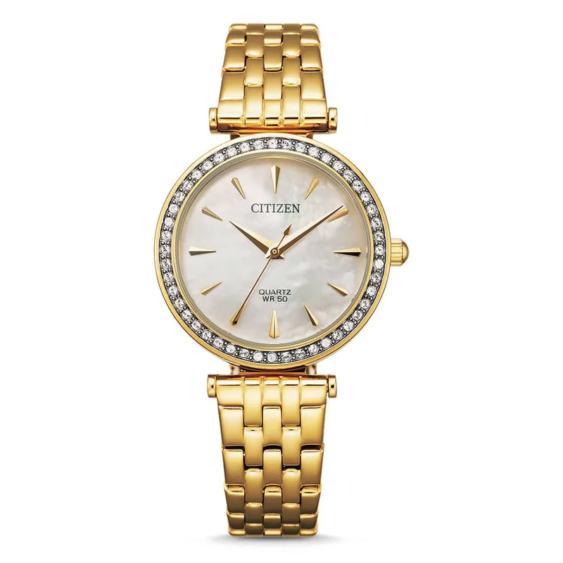 CITIZEN Elegance Χρυσό Stainless Steel Bracelet ER0212-50Y
