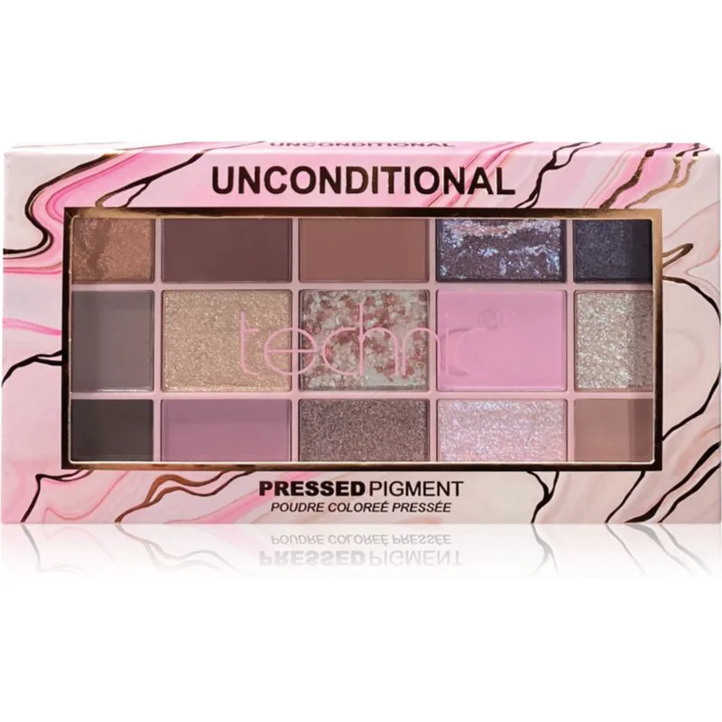 Technic Cosmetics Pressed Pigments Παλέτα σκιών για τα μάτια απόχρωση Unconditional 30 γρ