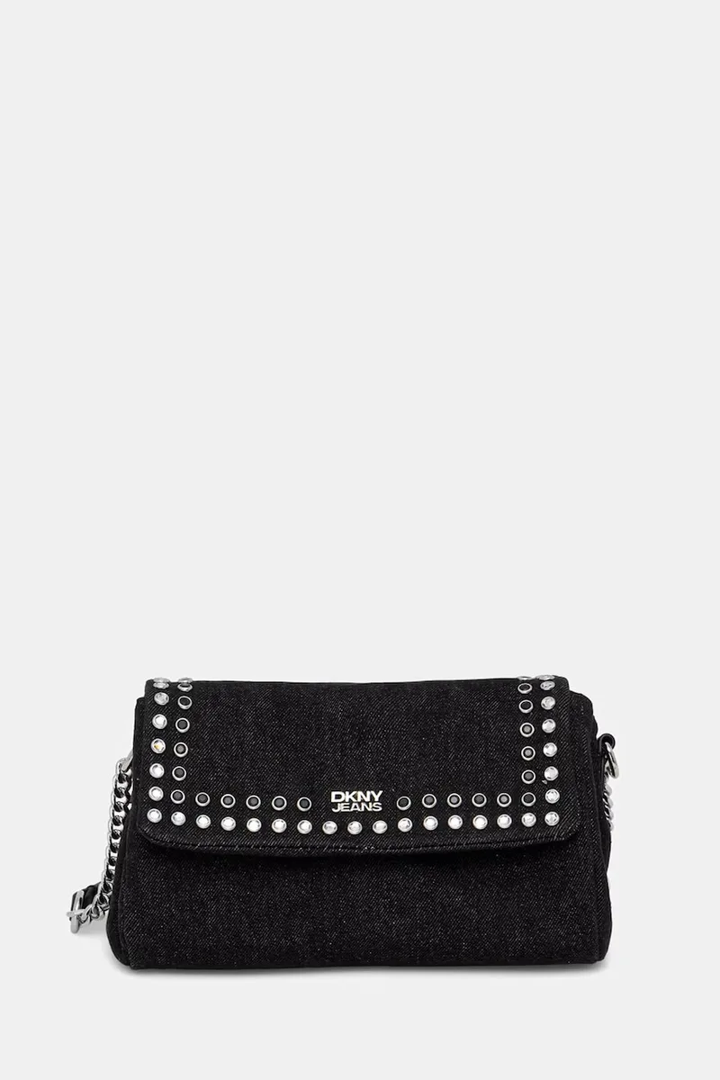DKNY μικρή τσάντα γυναικεία ντένιμ MILLA
