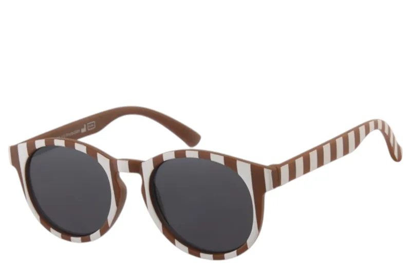 Γυαλιά Ηλίου Paolo Moss Matt Brown With White Stripe (0-4Y) 2013140281-Smoke Solid Unisex Παιδικό