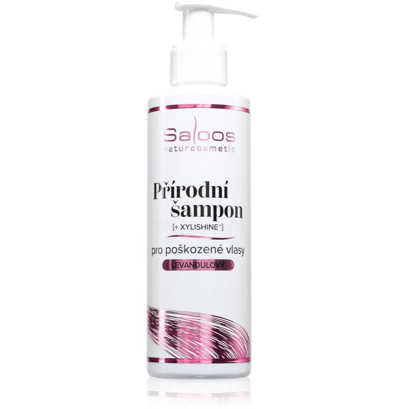 Saloos Natural Shampoo φυσικό σαμπουάν για κατεστραμμένα μαλλιά 200 ml