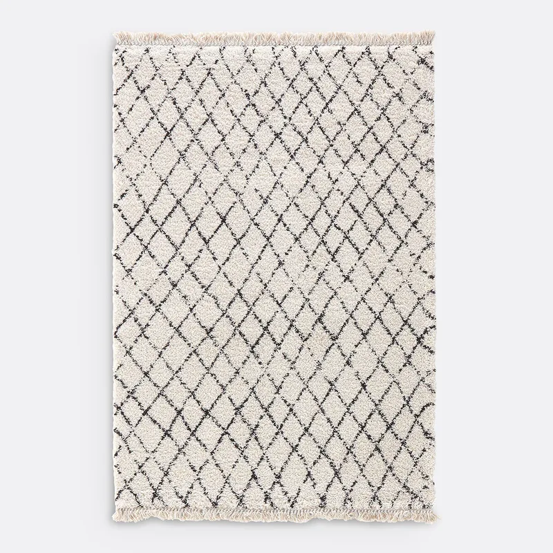 Χαλί σε στυλ berber 120x170 cm Μ120xΠ170cm