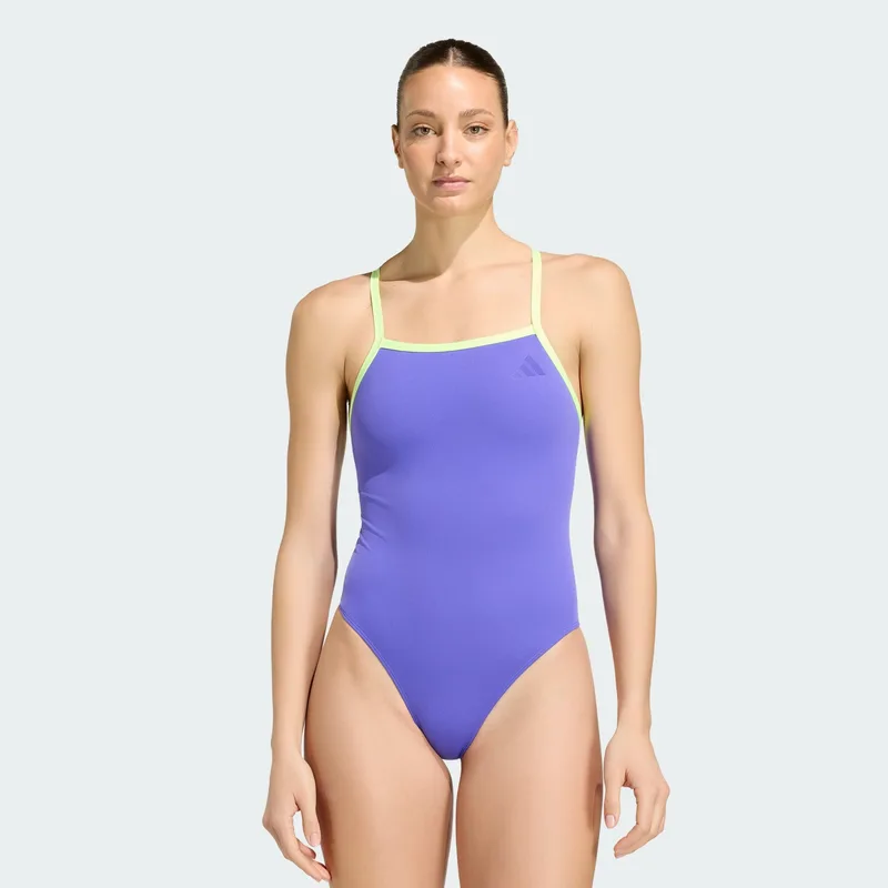 adidas W Thin Straps V-Back Swimsuit (9000279672_94639)