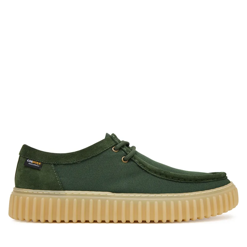 Κλειστά παπούτσια Clarks Torhill Lo 26186160 Πράσινο