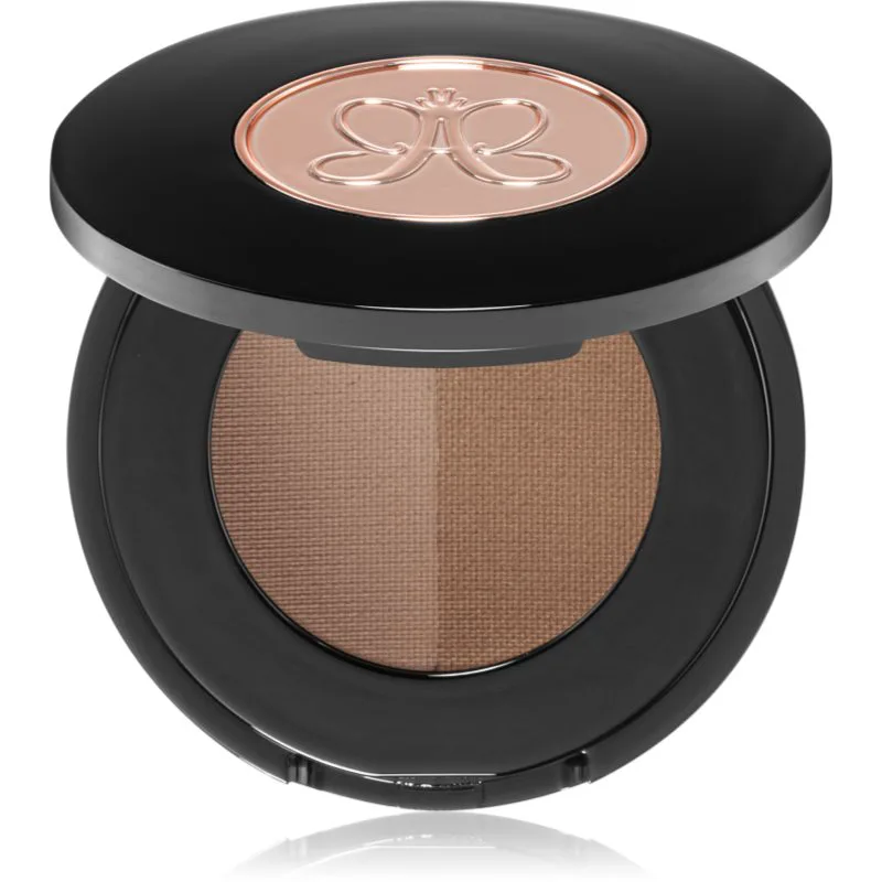 Anastasia Beverly Hills Brow Powder Duo πούδρα Για τα φρύδια απόχρωση Soft Brown 2x0,8 γρ