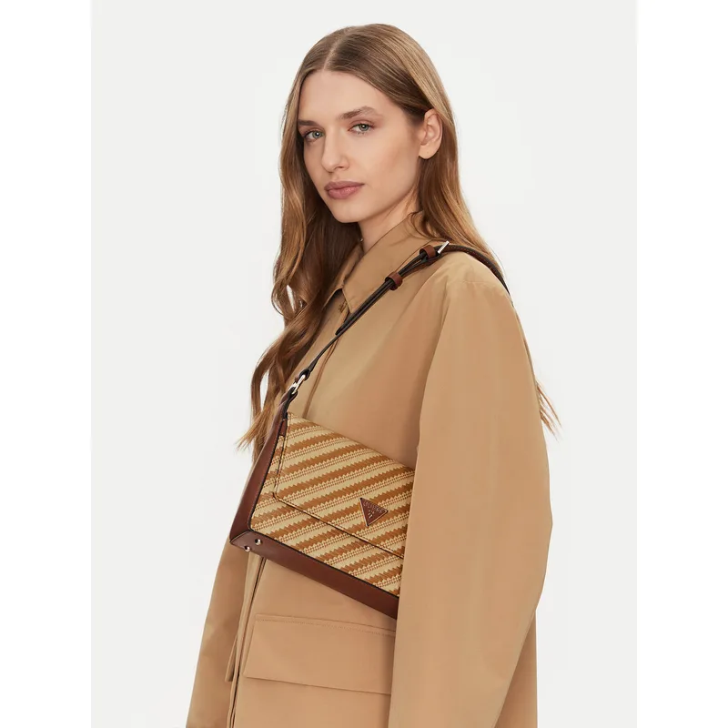 Τσάντα Guess HWWG92 10190 Μπεζ