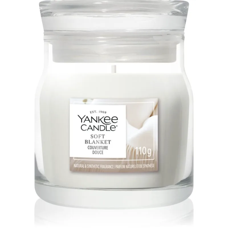 Yankee Candle Soft Blanket αρωματικό κερί Signature 110 γρ