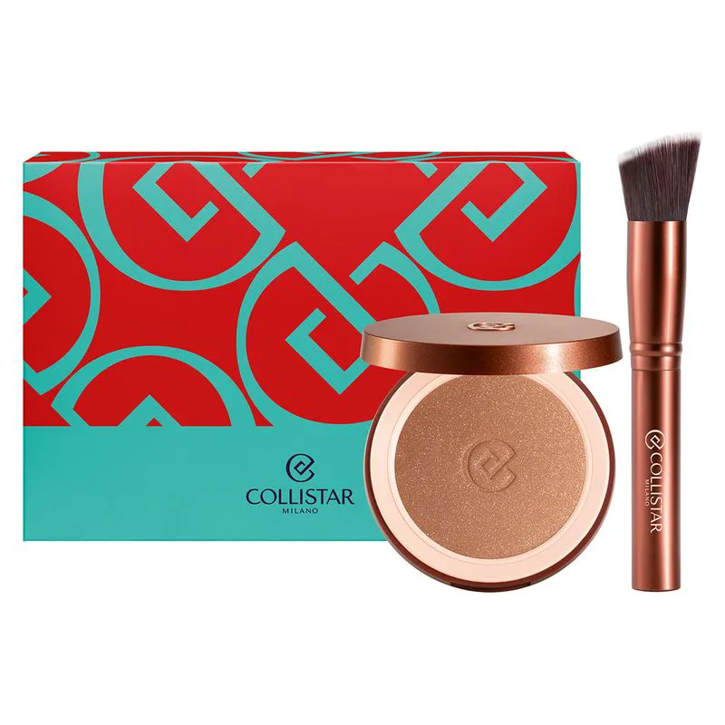 Collistar Silk Effect Bronzing Powder Earth With Brush 9 - Crystals Of Sun (10 G)