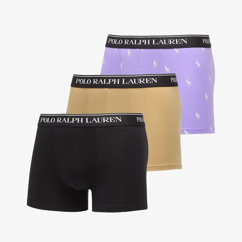 Μπόξερς Ralph Lauren Classic Trunk-3 Pack Trunk Black XL