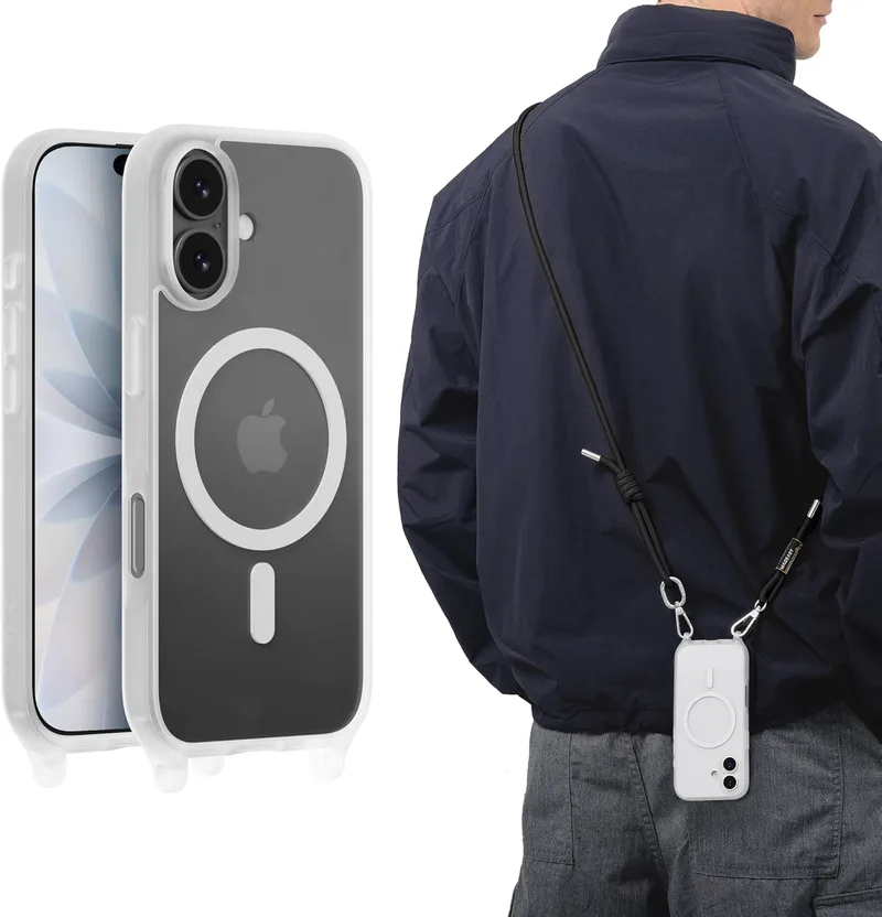 Θήκη MagEasy Roar M with Lanyard Magsafe Transparent iPhone 17