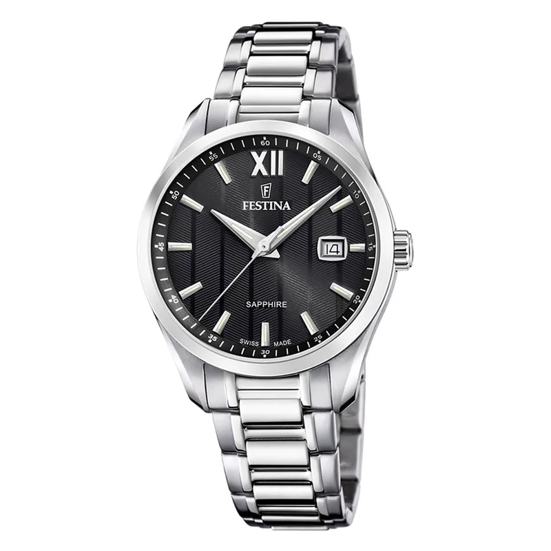 FESTINA Swiss Made Silver Stainless Steel Bracelet F20026/4