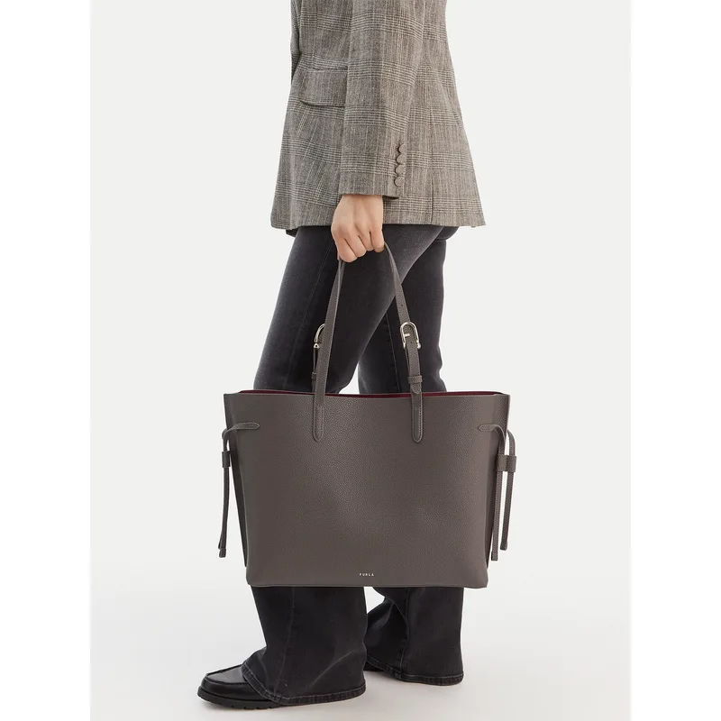 Τσάντα Furla Ava L WB02001 BX4329 CN 4618S Γκρι