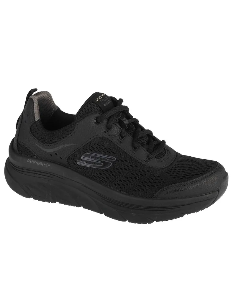 Skechers D"Lux Walker Ανδρικά Sneakers Μαύρα 232044-BBK